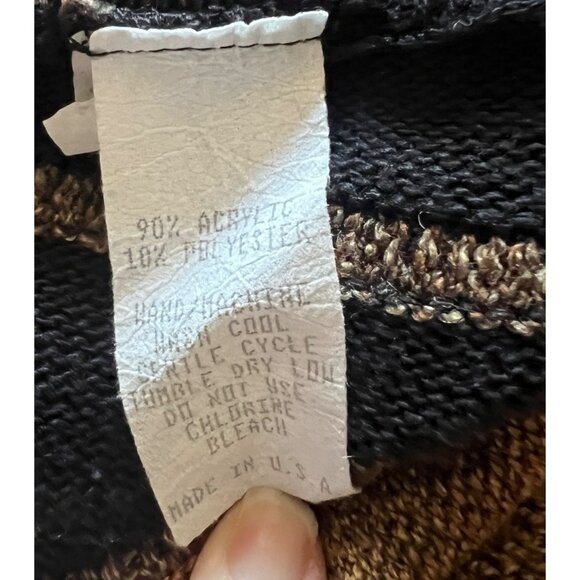 Norm Thompson Men’s Sweater Size M Argyle Dad Sweater - Picture 7 of 7